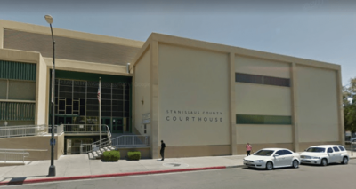 Front of Stanislaus Courthouse Bldg